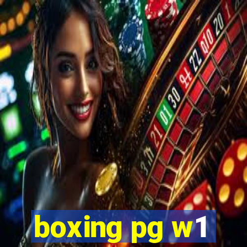 boxing pg w1